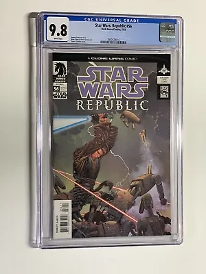 Buy Star Wars Republic 56 Cgc 9.8 Dark Horse 2003 • 53.82£