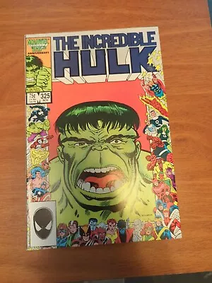 Buy Incredible Hulk #325 NM Or Better 1986 Anniversary Issue $5 Auctions  • 11.85£