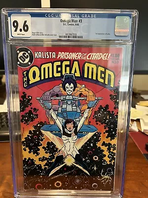 Buy Omega Men #3 CGC 9.6 WP 1st Appearance Of Lobo DC Comics 1983 New Slab • 98.83£
