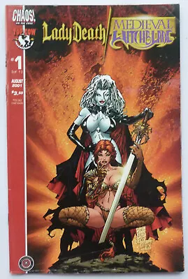 Buy Lady Death / Medieval Witchblade #1 1st Print Chaos! Comics August 2001 VG 4.0 • 4.45£