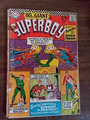 Buy DC Comics 80 Page Giant Super Boy #129 May 1966 Fr/Gd (Cover Taped And Stapled) • 7.12£