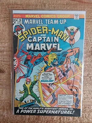 Buy Marvel Comics Marvel Team-up #16 1973 Captain Marvel Fine- • 7.99£