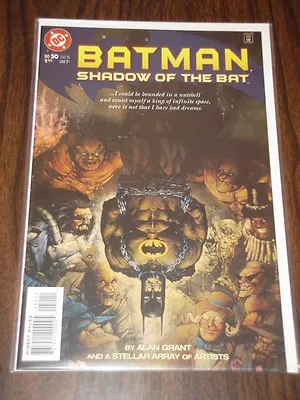 Buy Batman Shadow Of The Bat #50 Dc Comics Dark Knight Nm May 1996 • 2.49£