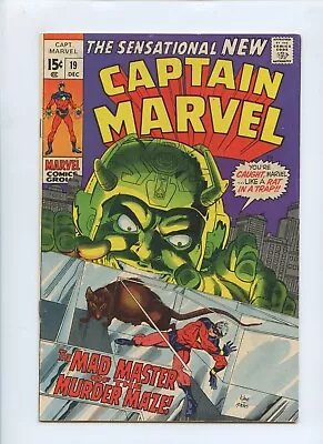Buy Captain Marvel #19 1969 (FN/VF 7.0) • 11.86£