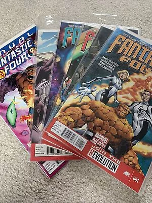 Buy Fantastic Four Matt Fraction 1-5, Annual 33 • 4£