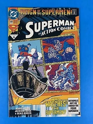 Buy Action Comics #689 (1 App Of Superman's Black Suit) • 12.77£