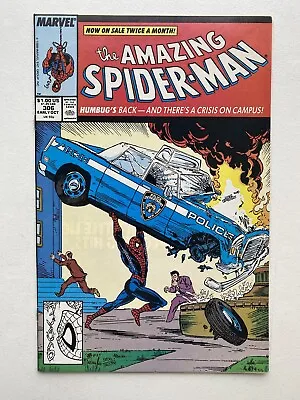 Buy AMAZING SPIDER-MAN #306 McFarlane Action Comics #1 Homage 1988 GEMINI SHIPPED! • 27.66£