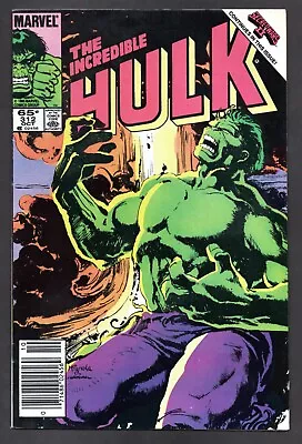 Buy The Incredible Hulk #312 (Newsstand) FN/VF 1985 • 8.41£