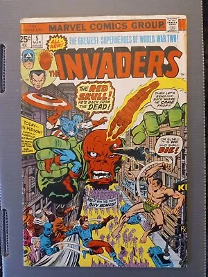 Buy The Invaders Comic Book Lot Of 5 Union Jack II • 24.62£
