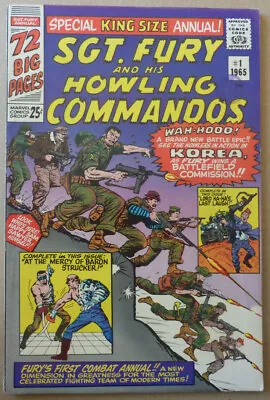 Buy Sgt. Fury & His Howling Commandos Annual #1, 1965. • 48£