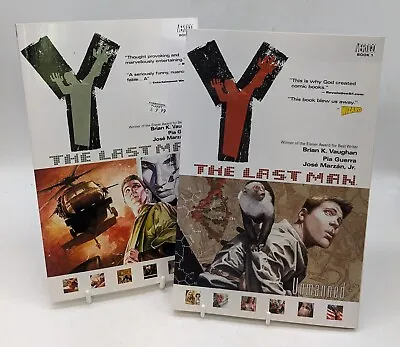 Buy Y: The Last Man Graphic Novel, Volumes 1 & 2 (Paperback) • 6.99£