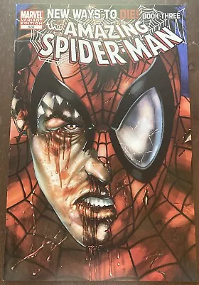 Buy Amazing Spider-Man #570 NM Luke Ross Variant New Ways To Die! Book 3 Marvel 2008 • 15.76£