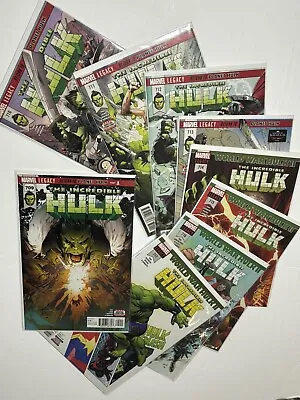Buy INCREDIBLE HULK #709-717 • Marvel Legacy 2017 • Return To Planet Hulk • Pls Read • 19.91£