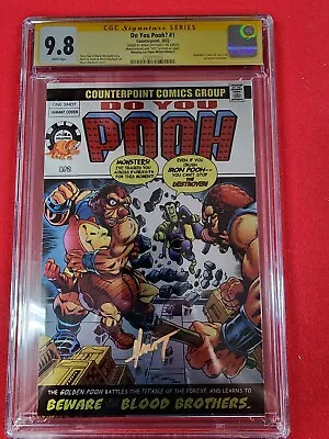 Buy Do You Pooh? Ironman 55 Homage Metal SS CGC 9.8 Signed By Marat Mychaels • 140.11£