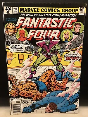 Buy Fantastic Four #206 Comic Marvel Comics Bronze Age 1st App Skrull Empress • 13.05£