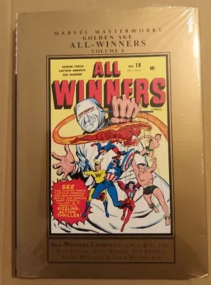 Buy Marvel Masterworks Golden Age All-Winners Volume 4, New, # 15-19, 21, Vol 2. # 1 • 33.99£