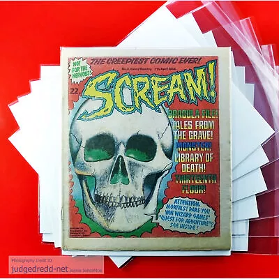 Buy SCREAM COMIC # 3 IPC MAGAZINES 7 4 1984 UK + Comic Bag And Board (Lot 333 # • 17.99£