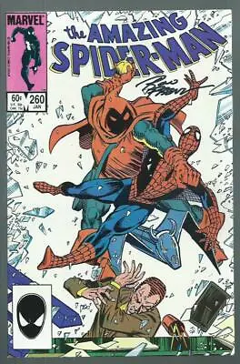 Buy **amazing Spider-man #260**1985 Marvel**signed By Ron Frenz**hobgoblin&rose**mn- • 26.37£