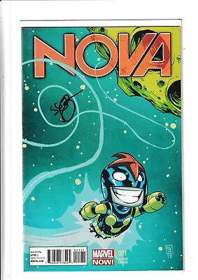 Buy ⭐️ Signed ⭐️ Nova #1 Skottie Young Variant Marvel  • 14.99£