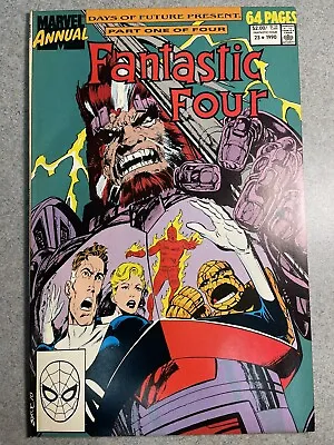 Buy Fantastic Four Annual #23 (1990) Key! 1st Appearance Of Ahab Marvel Comics • 4.73£