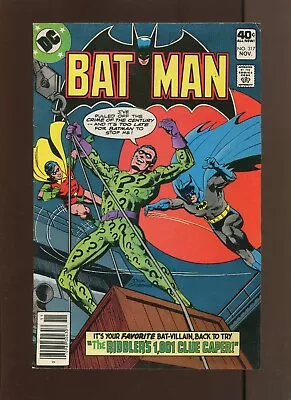 Buy Batman #317 - Riddler Cover! (5.5/6.0) 1979 • 7.93£