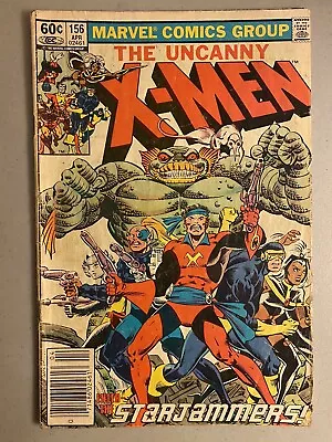 Buy Uncanny X-Men 156, Low Grade, Marvel 1981, Claremont, Starjammers, 1st Acanti • 14.18£