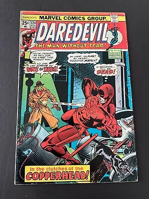 Buy Daredevil #124 - 1st Appearance Of Copperhead (Marvel, 1975) VG/Fine • 5£
