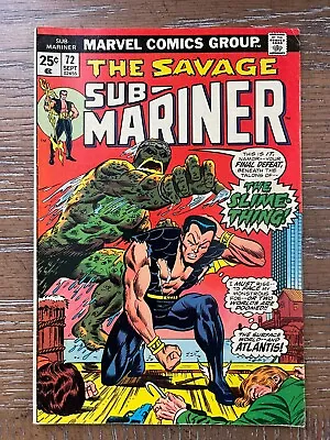 Buy Sub-mariner #72, Very Fine, From The Void It Came... • 12.79£