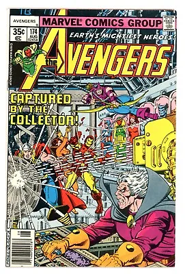 Buy Avengers #174 1978 Iron Man Captain America Thor Vision VF+ Marvel Comics • 3.95£