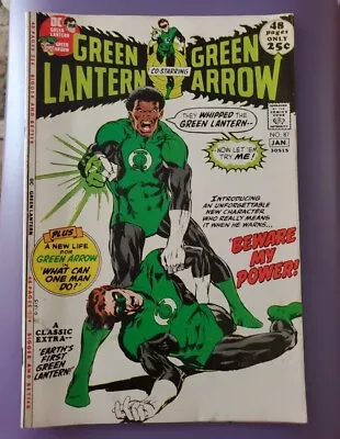 Buy Green Lantern #87 (1972, DC) FN Neal Adams 1st App Of John Stewart • 188.69£