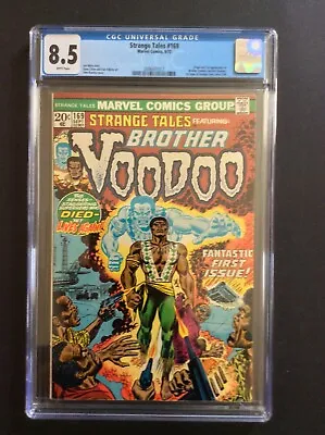 Buy Strange Tales #169 1st App Brother VooDoo CGC 8.5 White Pages • 618.96£