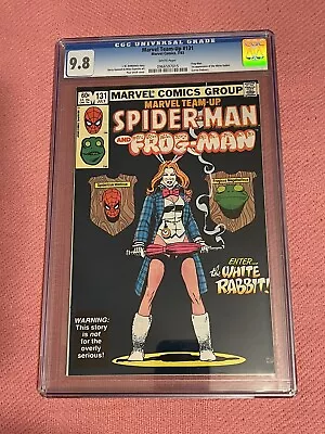 Buy Marvel Team Up # 131 CGC 9.8 White Pages, 1st Appearance White Rabbit, Marvel! • 292.52£