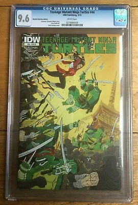 Buy Teenage Mutant Ninja Turtles #44 1:10 Galusha Variant Death Of Donatello CGC 9.6 • 45£