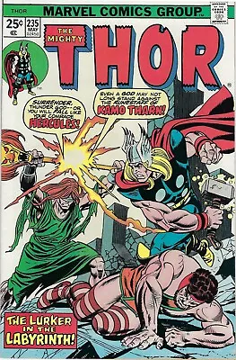 Buy Thor #235 VF/VF+ 1st Kamo Tharnn MVS Series A #23 (Sgt Fury) Marvel 1975 • 7.92£