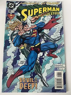 Buy SUPERMAN : THE MAN OF STEEL #48 DC Comics 1996 NM • 1.99£