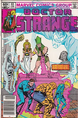 Buy DOCTOR STRANGE #53 VF- Rama- Tut Fantastic Four 1982 Marvel Comics  Newsstand • 6.78£