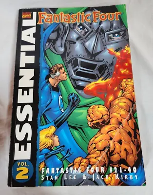 Buy ESSENTIAL FANTASTIC FOUR Vol 2 TP TPB #21-40 Stan Lee Jack Kirby • 45.41£