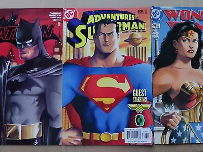 Buy Batman 627 Adventures Of Superman 628 Wonder Woman 204 FN To FN/VF Lot Of 3 DC • 7.88£