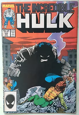 Buy Incredible Hulk #333 (Marvel Comics) • 1.99£
