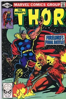 Buy Thor #306 ORIGINAL Vintage 1981 Marvel Comics Origin Of Air Walker & Firelord • 15.85£
