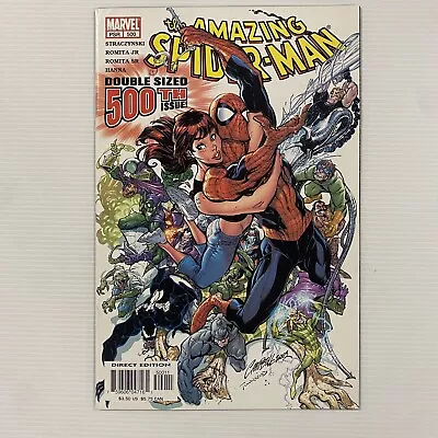 Buy Amazing Spider-Man #500 2003 NM J. Scott Campbell Cover • 30£