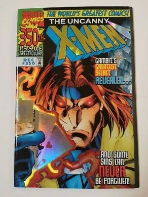 Buy Uncanny X-Men 350 (1997)Trial Gambit. Prism Foil Wraparound Gatefold Cover [7.5 • 14.99£