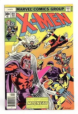 Buy Uncanny X-Men #104 VF- 7.5 1977 1st App. Starjammers • 138.84£
