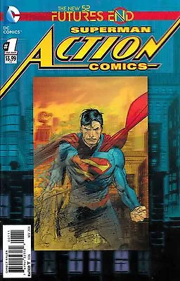 Buy Action Comics Futures End #1 (NM)`14 Fisch/ Alixe (3D Cover) • 3.95£