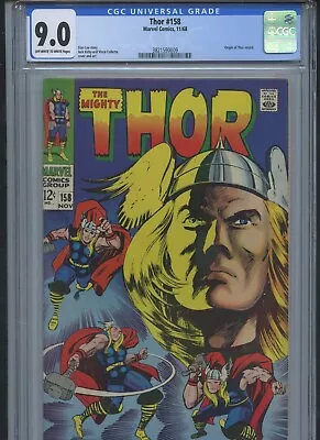 Buy Thor #158 1968 CGC 9.0 • 103.94£