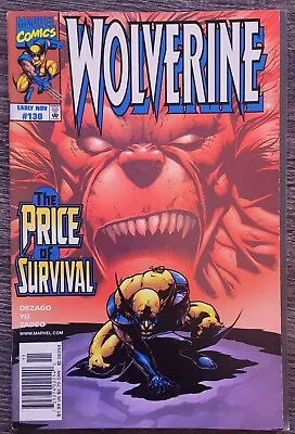 Buy Wolverine #130 - 1998 Newsstand Variant - Wendigo App - Yu Art  • 6.32£