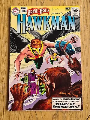 Buy Brave And The Bold #35 Vg+ (4.5) May 1961 2nd Silver Age Hawkman Dc Comics ** • 69.99£