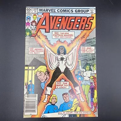 Buy Avengers #227 - 2nd Appearance Of Captain Marvel (Rambeau) - Newsstand • 7.92£