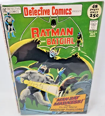 Buy Detective Comics #416 Man-bat Appearance Neal Adams Cover Art *1971* 8.0 • 35.74£