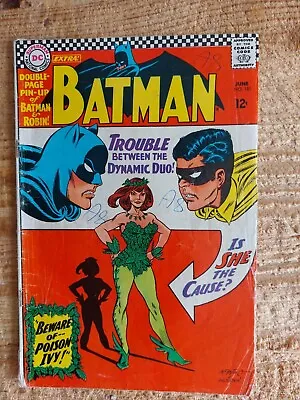 Buy Batman #181, 1966 Original With Poster. 1st Poison Ivy. • 350£